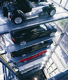 Illustration for article titled Robotic Car Park Gallery